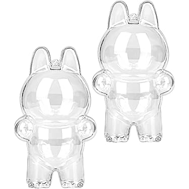 お値下げしてます！小さな傷あり⭐︎アクリルケース 扉あり(Sサイズ) 1-4698-06 スチロール角型ケース 10個 110×80×33mm 6型 【AXEL