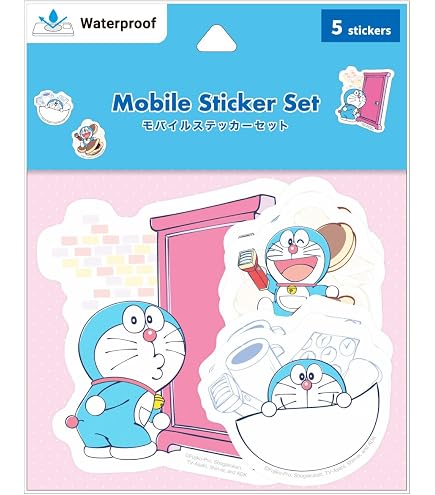Amazon.co.jp: ドラえもん 50周年 トラベルステッカー (1) カラフル