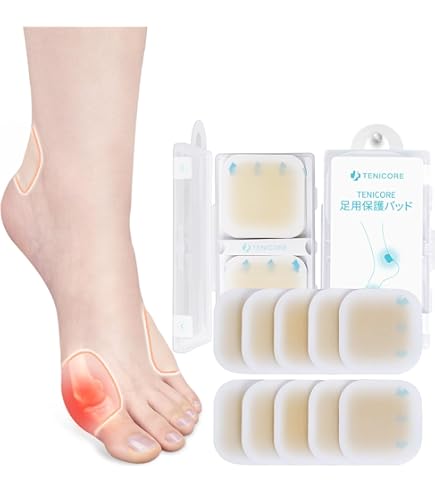 Amazon.co.jp: BAND-AID(バンドエイド) 外反母趾用 レギュラーサイズ 4