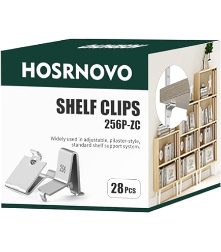 Adjustable Shelf Bracket Set – 8 Pack Of 40 Inch Pilaster Strips, 201 Stainless Steel, Silver Finish, With Screws, For Wall Shelving & Closet Organization