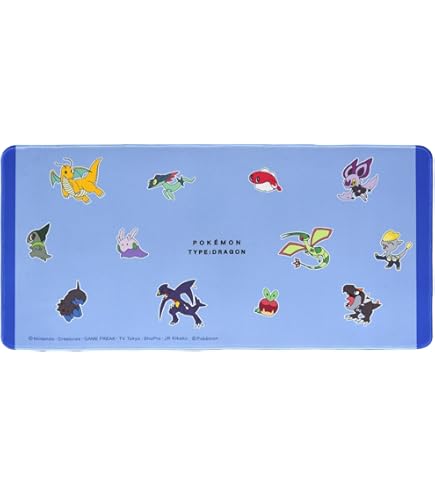 ポケモンワールドマーケット　デスクマット ポケットモンスター デスクマット みずタイプ 水色