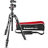 Manfrotto Befree Advanced Camera Tripod Kit with Twist Closure, Travel Tripod Kit with Ball Head, Portable and Compact, Camer