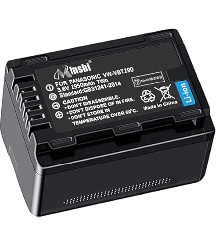 Amazon | Li-ion Celeb Panasonic対応 Panasonic HC-W580M 【3.6V