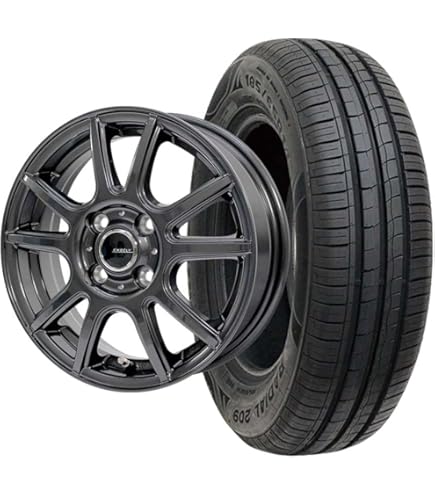 Amazon | 【サマータイヤ・ホイール】 【1本セット】 13インチ 