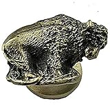 Sierra Lifestyles Buffalo Knob, Left, Antique Brass by Sierra Lifestyles