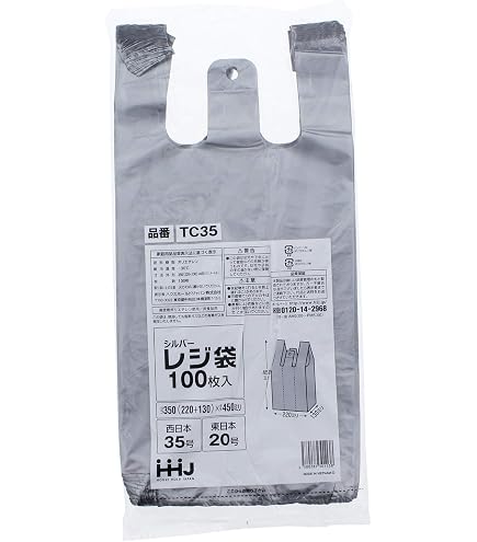Amazon.co.jp: [伊藤忠リーテイルリンク] レジ袋 ネイビー【 20号