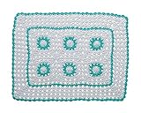 食事マット、プレート花瓶等の下敷きに 丸和貿易 タトゥルマーリア レースランチョンマット ペパーミント 400635902