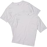 [ユナイテッドアスレ] 5.6oz コットン ポケット付ビッグTシャツ 500801 2枚組 ホワイト S