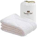 プレミアムとろ～りケット 正規品 肌掛け布団 シングル140×190cm とろーりケットシリーズ Torori Ket バッグ入り （オフホワイト）