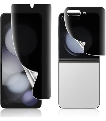 Amazon.co.jp: Galaxy Z Flip5 保護フィルム軟 覗き見防止 TPU素材
