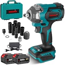 ONEVAN インパクトレンチ 18v 充電式 電動インパクトレンチ 18vマA 61gJUe46vgL._AC_UL210_SR210,