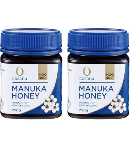 Amazon | Cosana コサナ マヌカハニー MGO250+ & MGO600+ 250g×2本