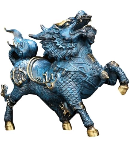 Amazon.co.jp: タケヤ式自在置物 麒麟 鉄錆地調版 ノンスケール