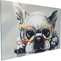 Amazon.co.jp: フレンチブルドッグ犬 アートパネル ポスター 壁