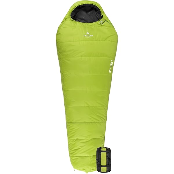 teton sports leef mummy sleeping bag