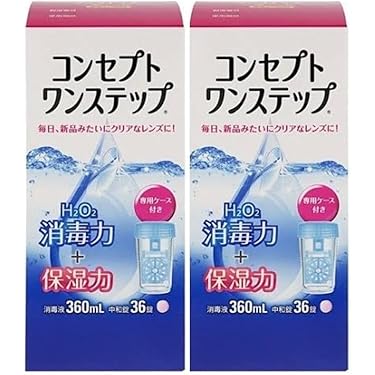 Amazon | コンセプトワンステップ 360ml+中和錠36錠 2個セット
