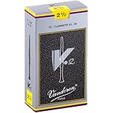 Vandoren V12 硬さ：2・1/2 リード B♭クラリネット用 (バンドレン) 国内正規品