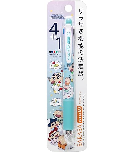 Amazon | 韓国限定 クレヨンしんちゃん ノック式 0.38mm カラー