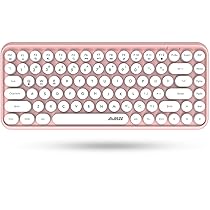 Ajazz ブルートゥース タブレット用キーボード かわいい レディースキーボ Ajazz ブルートゥース タブレット用キーボード かわいい