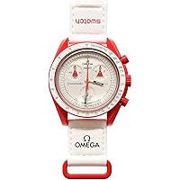 オメガ✖️スウォッチ　MISSION TO MARS おまけ付き Amazon | OMEGA × SWATCH Mars ラッピング付き SWATCH OMEGA