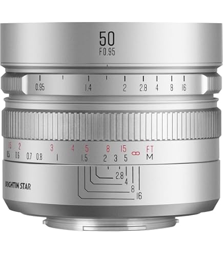 Amazon.co.jp: 7artisans 50mm F0.95 APS-C マニュアル固定カメラ
