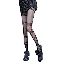 Amazon | [Byuuu] セクシー 花柄 網タイツ 女性 靴下 伸縮性良い