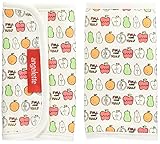 Kids Glocal ベビー よだれパッド オレンジ フルーツ柄 ANG-PAD-ORANGE