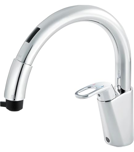 LIXIL タッチレス水栓 RSF-672 乾電池式 一般地仕様 研磨 シルバー Amazon | LIXIL ( リクシル ) INAX ハンドシャワー付 タッチレス 混合