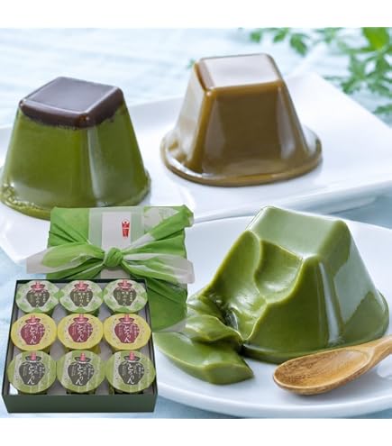 Amazon.co.jp: きよ泉 敬老の日 抹茶プリン ほうじ茶プリン (110g×9個