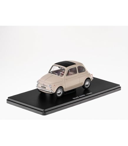 Amazon | ブルム 1/43 フィアット 500F 1965 ホワイト オープン