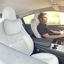 新品　Tesla ネックピロー グレー　1個 Amazon.co.jp: テスラ tesla ネックパッド ヘッドレスト ネック