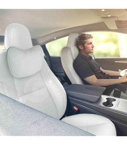 Amazon｜TANOLA ランバーサポートピロー 1パック TeslaモデルY/3