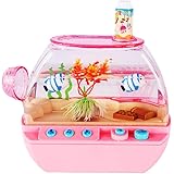 Amazon Co Jp ペット電気喜び水族館水槽おもちゃ電子水槽プレイハウス子供シミュレーション魚スイング魚 ピンク ペット用品