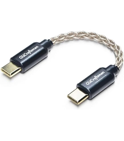 ポータブルヘッドホンアダプターケーブル 6N Amazon.co.jp: GUCraftsman 3.5mmステレオオス→4.4mmバランス