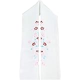刺繍半襟 桜花びら柄