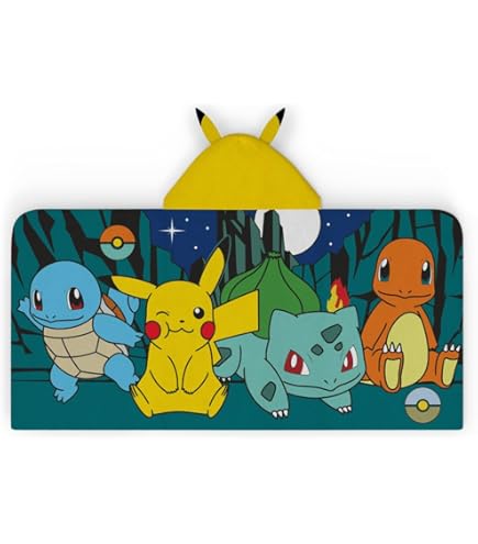 Amazon.co.jp: Northwest ポケモン ピカチュウ ビーチタオル 27インチ