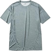 Amazon | 【TVで話題沸騰の冷感Tシャツ】ワークマン 氷撃冷感 -10
