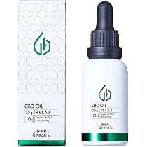 Amazon.co.jp: 【新基準対応】 Greeus CBD オイル RELAX cbd10%3000mg