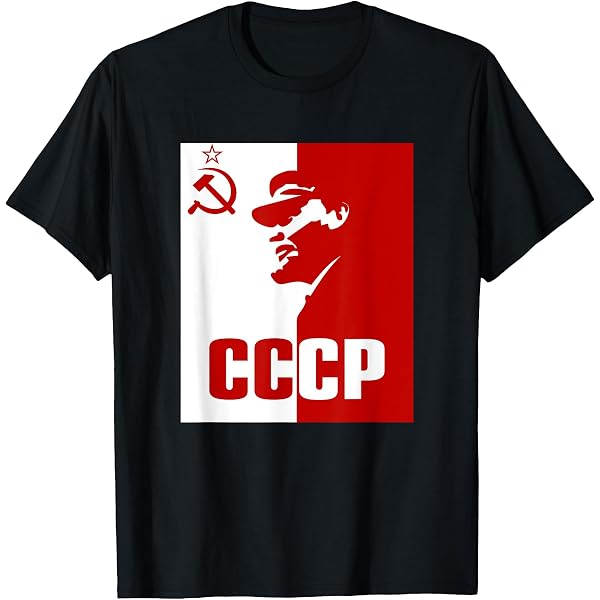 Amazon | CCCP、ソ連、ロシア、ソビエト、ソビエト連邦 Tシャツ | T