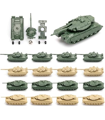 ミニチュア戦車　タンク　まとめ売り　大量 Amazon.co.jp: ViiKONDO 1/144スケール トイタンク モデルキット 軍用