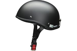 リード工業(LEAD) バイクヘルメット ハーフ DALE デイル マットブラッ…