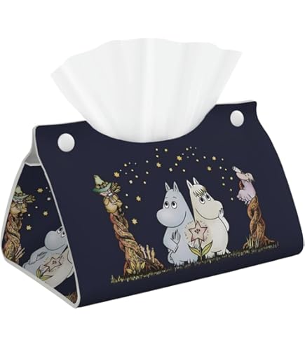 Amazon.co.jp: ムーミン[ティッシュカバー]合皮ティッシュボックス