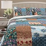 Be-you-tiful Home Hailey Quilt 3-Piece Set, Queen [並行輸入品]
