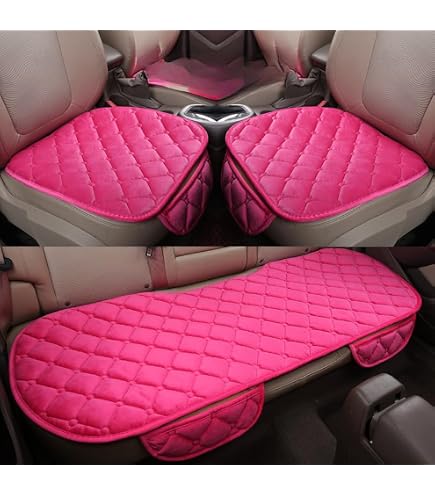 Amazon | 【Auyyhui】車用シートカバーセット 秋冬用 起毛 もこもこ
