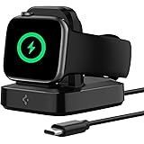 Spigen Apple Watch 充電器 スタンド [ MFi認証/USB-C 2m ] Apple Watch 9 / 8 / Ultra/Pro / 7 / 6 / 5 / 4 / 3 / 2 / 1 / SE (49/45/44/42/40