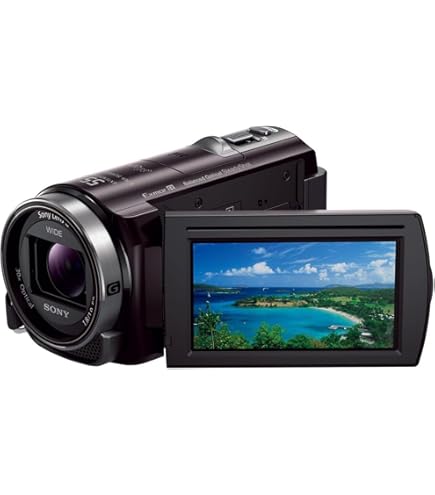 Amazon | SONY 4Kビデオカメラ Handycam FDR-AXP35 ブラック 光学10倍  