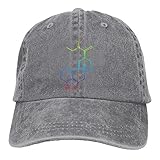 大人 デニム キャップカラフル LSD 着色分子 今季最新 釣り ハット オールシーズン 紫外線対策 日よけ 小顔効果 プリント付き 無地 グレー