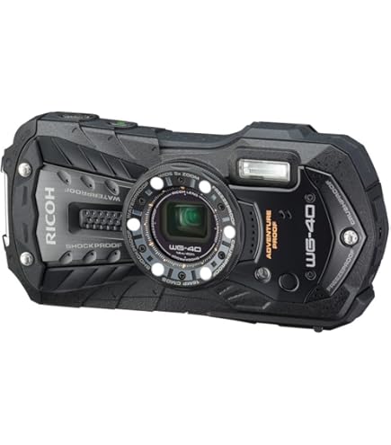 動作確認済 RICOH WG-30 防水・耐衝撃カメラ 水深12mで水中撮影が可能なコンパクトデジタルカメラ 「RICOH WG