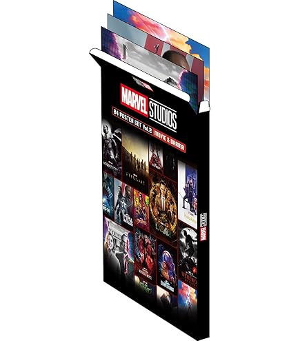 Amazon.co.jp: MARVELマーベルスタジオ10周年記念/B4サイズ映画ミニ