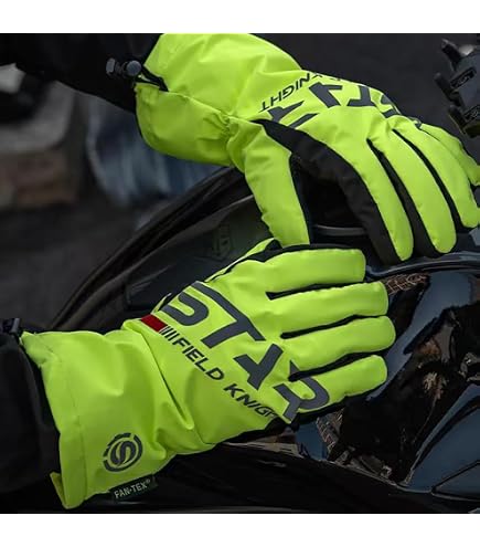 Amazon | コミネ(KOMINE) バイク用 グローブ 完全防水レインオーバー